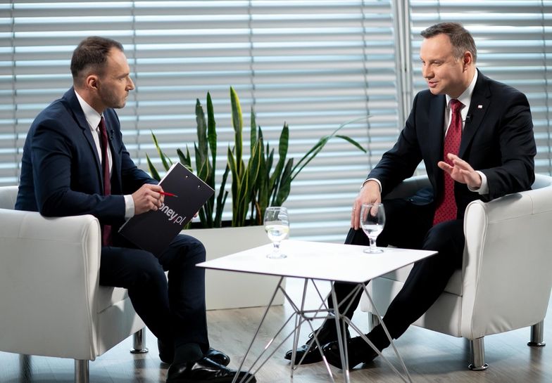 Prezydent Andrzej Duda w specjalnym wywiadzie dla WP.