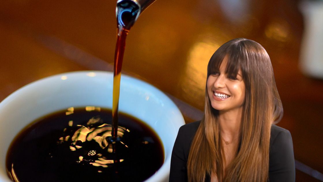 Rozgrzewająca kawa Ani Lewandowskiej