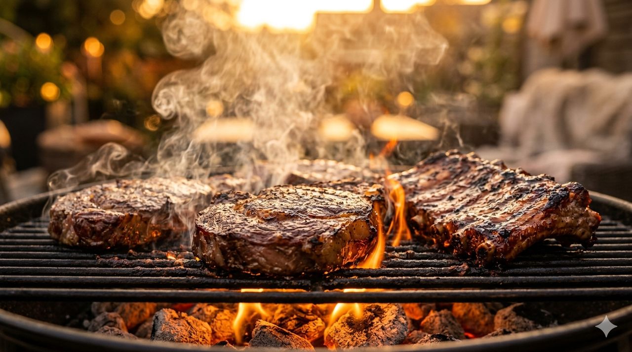 Rzuciłeś mięso prosto z lodówki na ruszt? Właśnie zniszczyłeś majówkę. Oto 7 błędów, które każdy facet robi na grillu