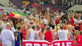 Media: wyprowadzili kibica za flagę Palestyny. Grozili zabraniem na komisariat