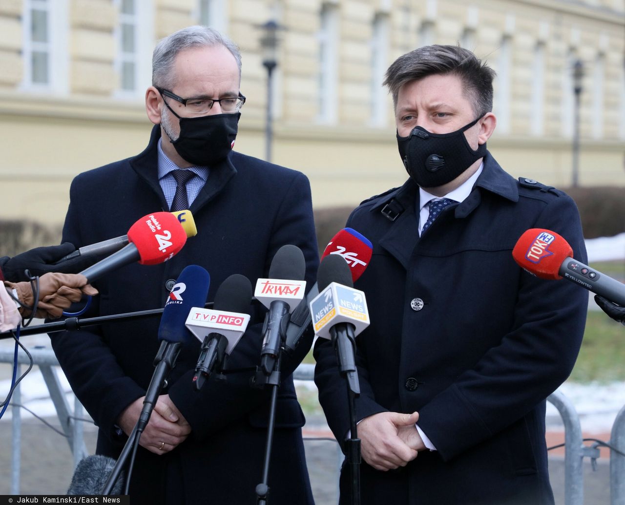 Koronawirus w Polsce. W trakcie konferencji podkreślono, że akcja szczepień jest utrudniona ze względu na problemy z dostawami preparatów