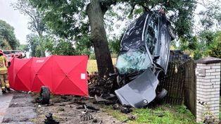 Ślęzany: Śmiertelny wypadek. Nie żyje kierowca, wśród rannych dziecko