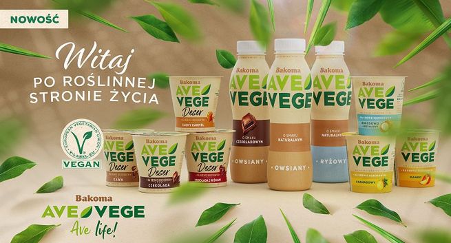 H2O Creative odpowiada za kampanię promującą nowość Bakomy - Ave Vege (wideo)