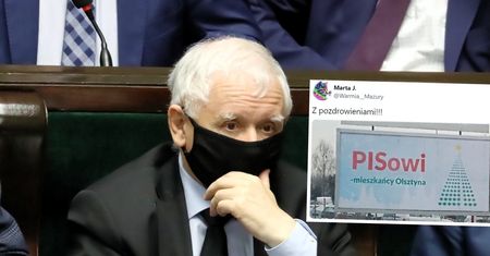 Kaczyński się wścieknie. Taki billboard pojawił się w Olsztynie