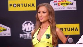 Ring Girls na ceremonii ważenia przed KSW 54 (galeria)