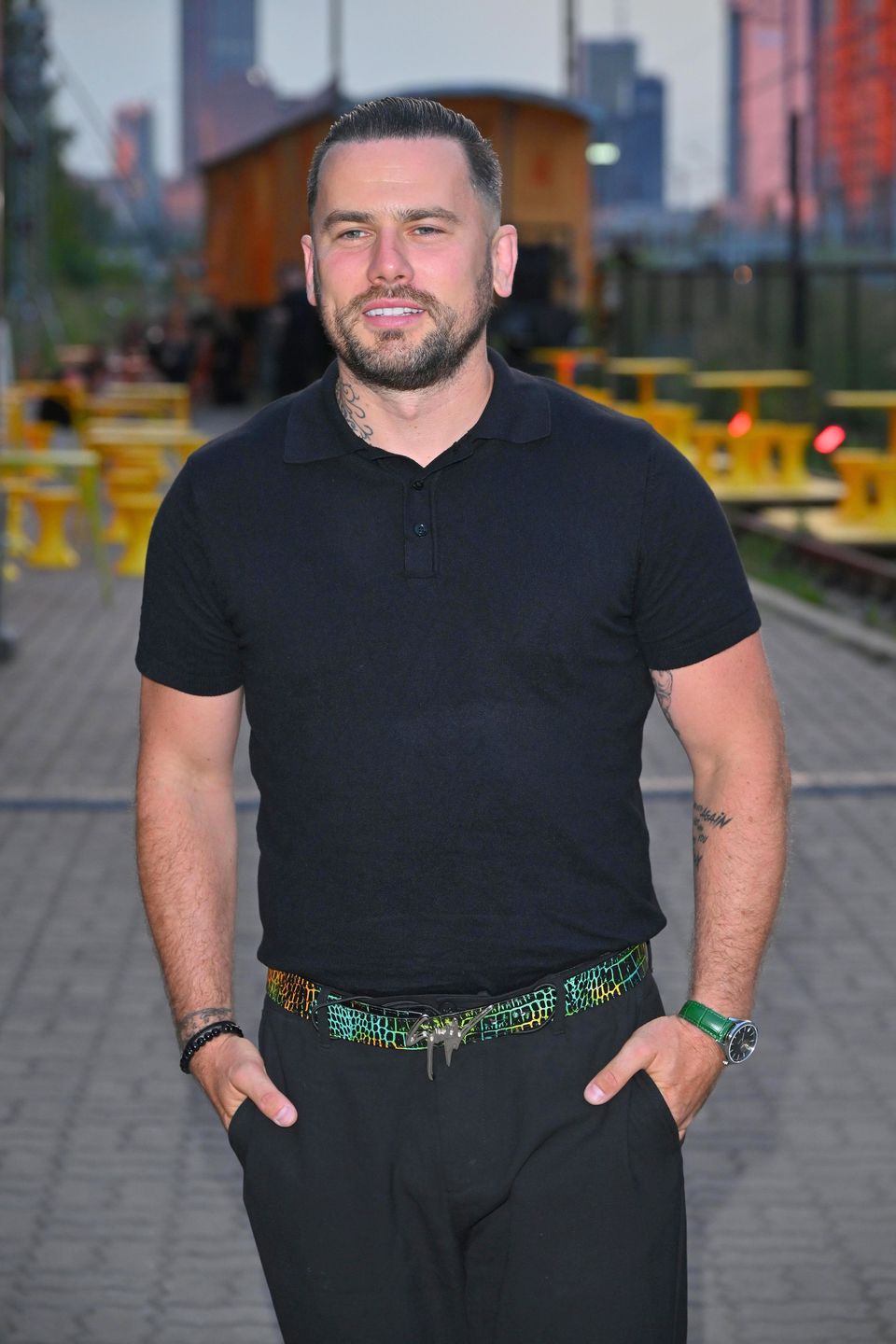 Grzegorz Collins zmaga się z łysieniem 