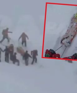 Lawina zasypała Rosjan. Dziesiątki turystów uwięzionych pod śniegiem