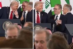 Trump odsunął się od mikrofonu. Tak zwrócił się do premiera Kanady