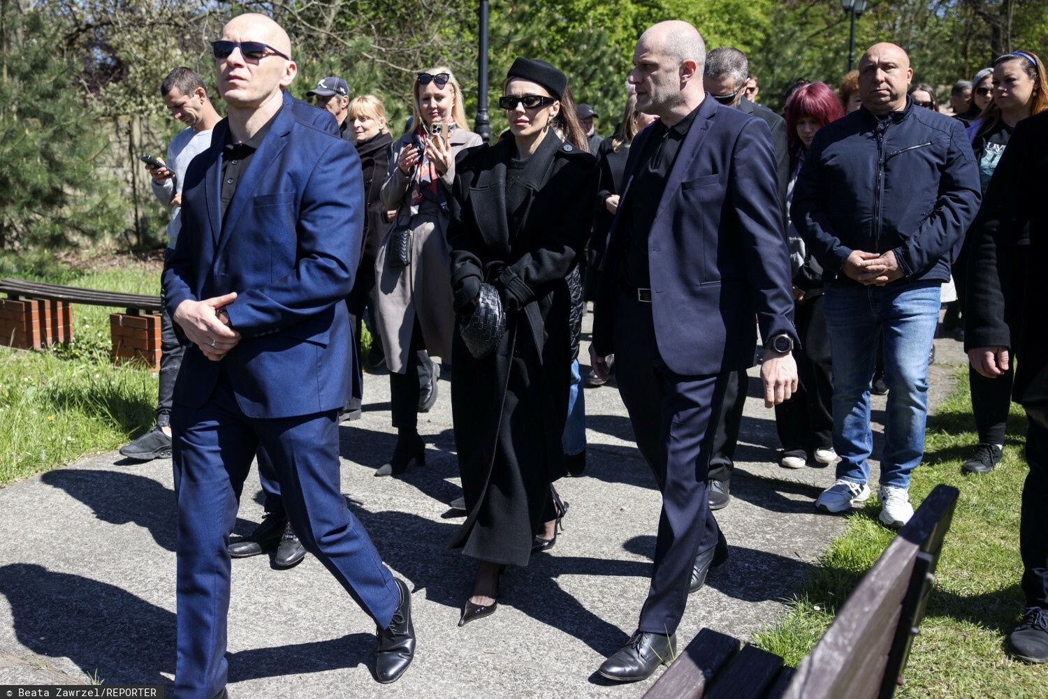 Doda na pogrzebie Łukasza Litewki