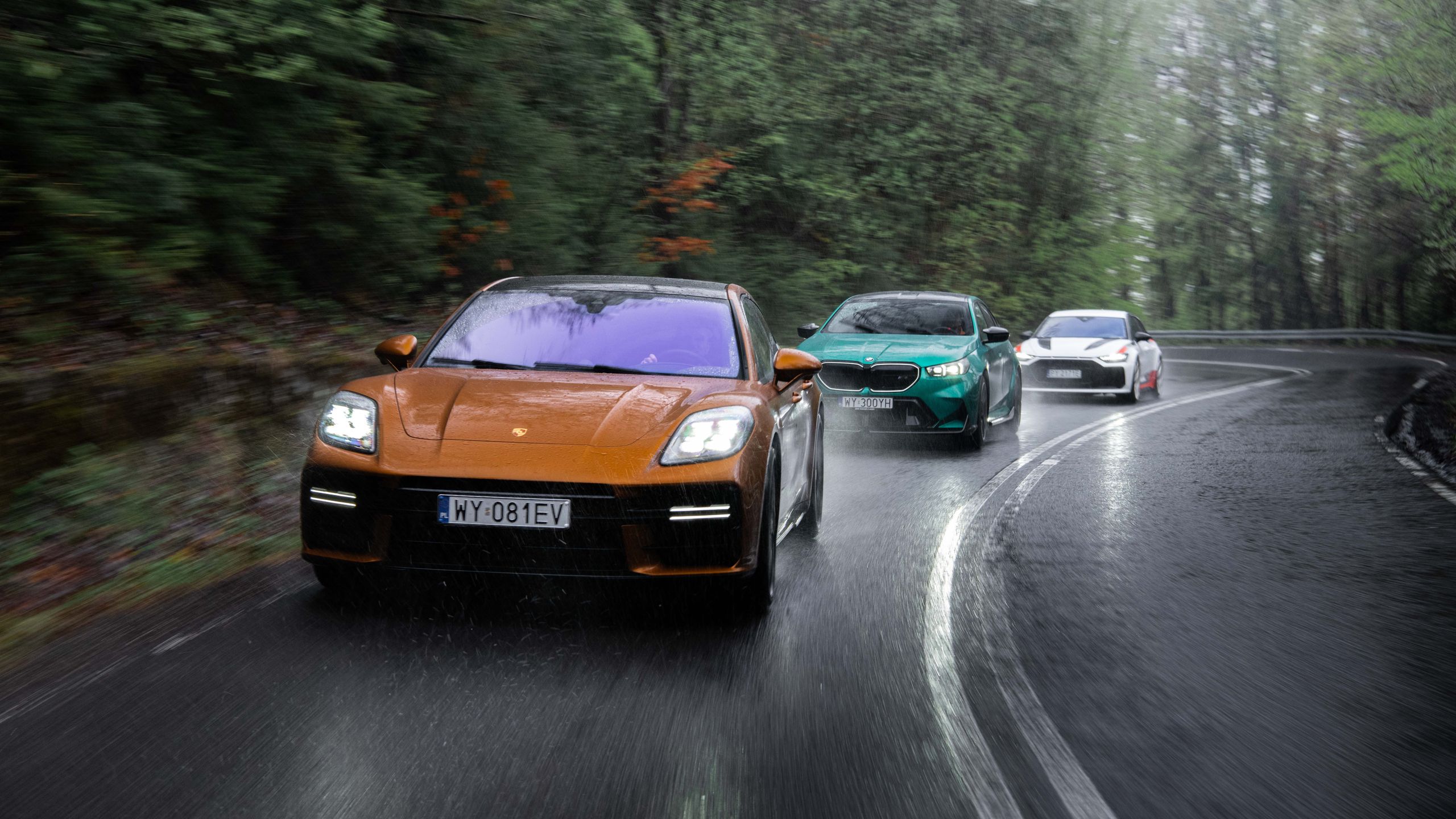 Audi RS 6 Avant GT, BMW M5, Mercedes-AMG E 53, Porsche Panamera