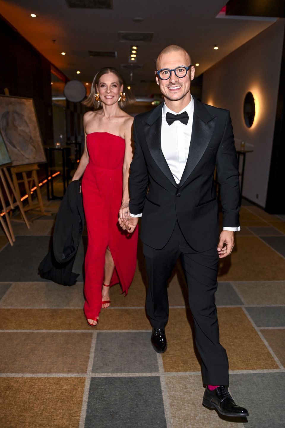 Mateusz Damięcki i Paulina Andrzejewska