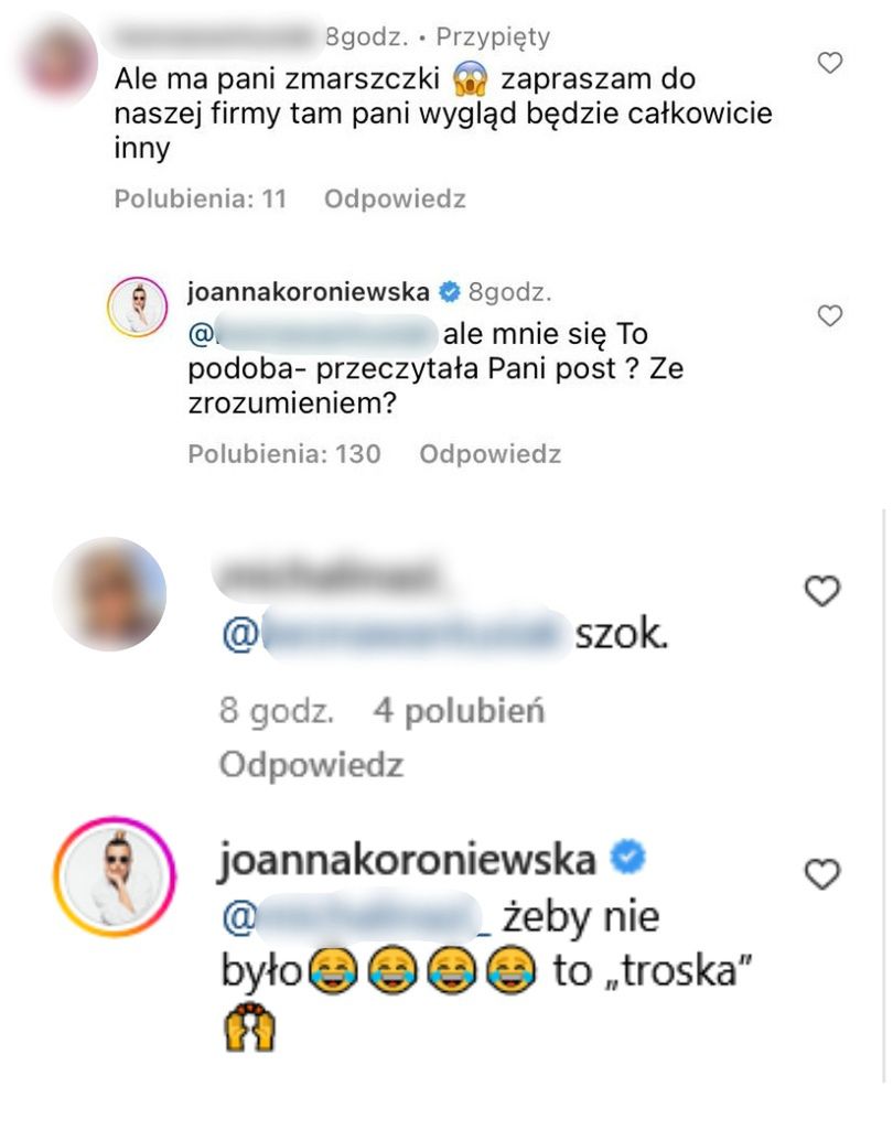 Internautka wytyka Koroniewskiej zmarszczki. Maciej Dowbor zareagował