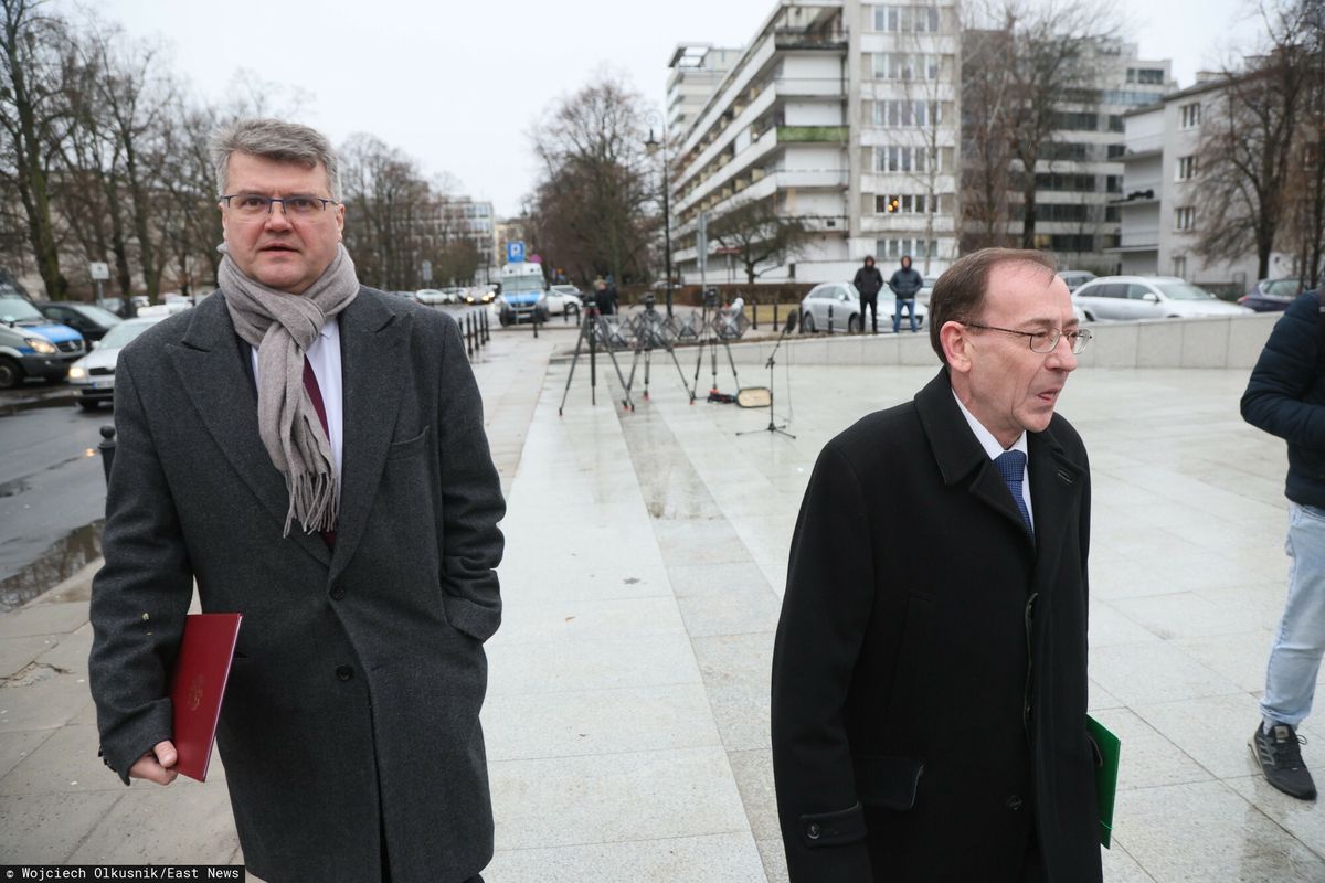 sejm, mariusz kamiński, maciej wąsik, pis Niespokojnie na Wiejskiej. Oświadczenie Kamińskiego i Wąsika TRANSMISJA