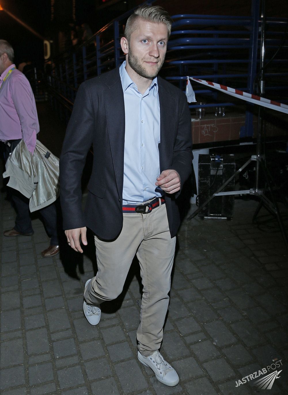 scena z: Jakub Błaszczykowski, SK:, 51. Krajowy Festiwal Piosenki Polskiej w Opolu - sobota - backstage, , fot. Krzemiński Jordan/AKPA