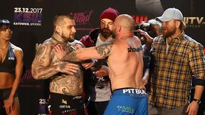 Ważenie przed KSW 41: "Popek" Monster - Tomasz Oświeciński (galeria)