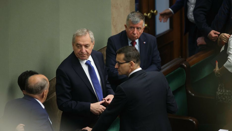 59. posiedzenie Sejmu IX kadencji
20.07.2022 Warszawa Sejm 59. posiedzenie Sejmu IX kadencji
Fot. Andrzej Iwanczuk/REPORTER
n/z: Henryk Kowalczyk, Mateusz Morawiecki
Andrzej Iwanczuk/REPORTER