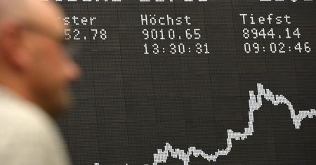 Indeks giełdowy DAX pobił historyczny rekord. Przekroczył 9 tys. punktów