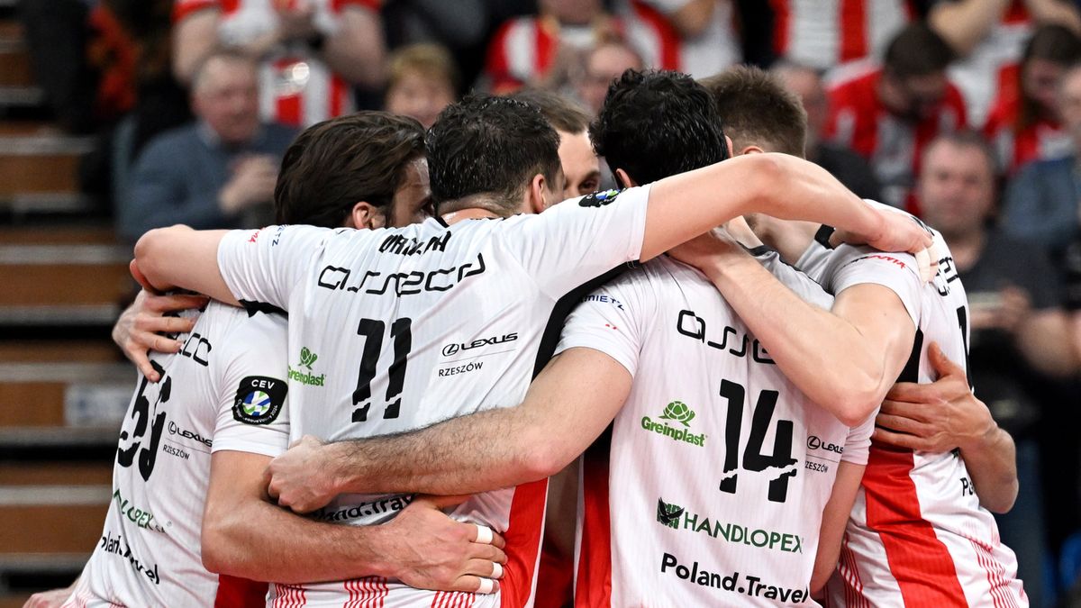 PAP / Darek Delmanowicz / Na zdjęciu: siatkarze Asseco Resovii Rzeszów