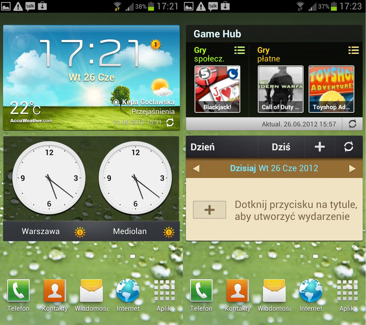 Galaxy S III - TouchWiz Nature UI