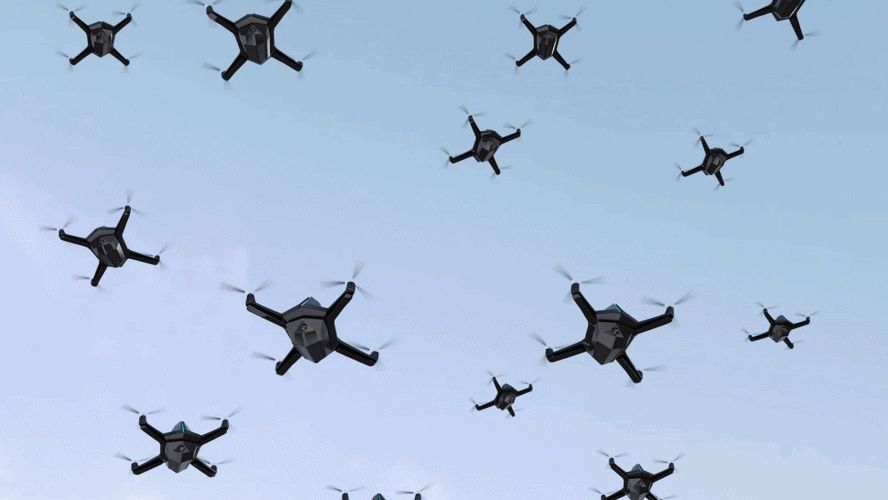 Rój dronów