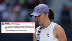 W dniu meczu Świątek alert w Australii. "Szukajcie cienia"