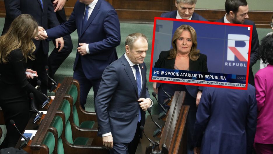 Skandaliczne słowa na antenie TV Republiki