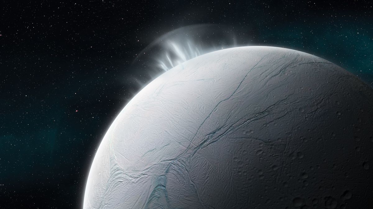 "Cząsteczki życia" na Enceladusie