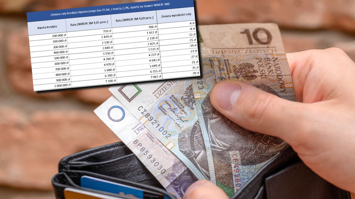 Raty kredytów. Oto jakich obniżek możemy się spodziewać