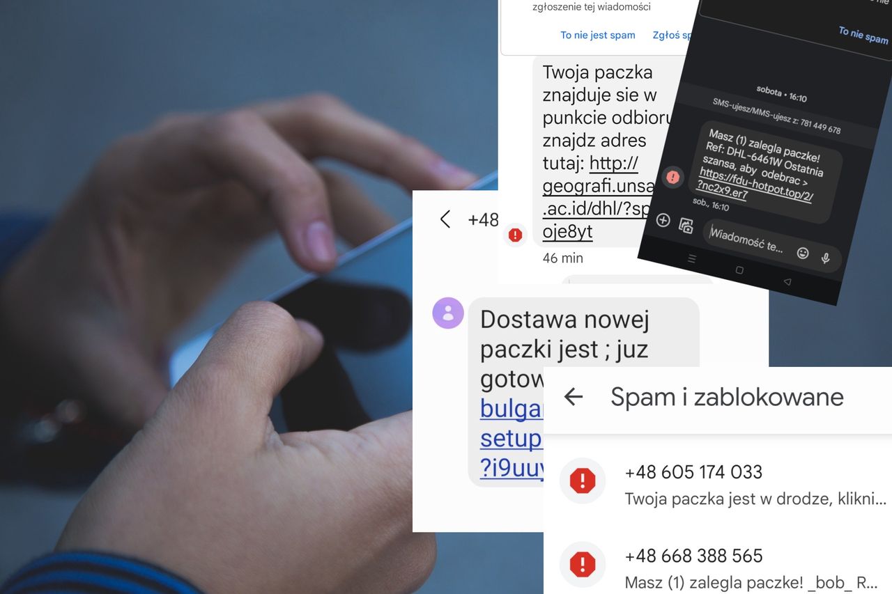 SMS o paczce. Oszuści wracają i stosują nowe sztuczki