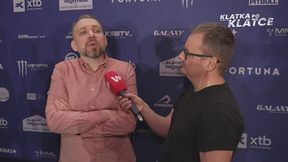 Dyrektor sportowy KSW w ogniu pytań. Już początek rozmowy rozłożył na łopatki