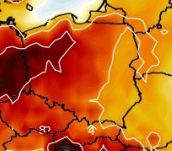 Rekordowe temperatury oznaczają nawet kilkunastostopniowe anomal