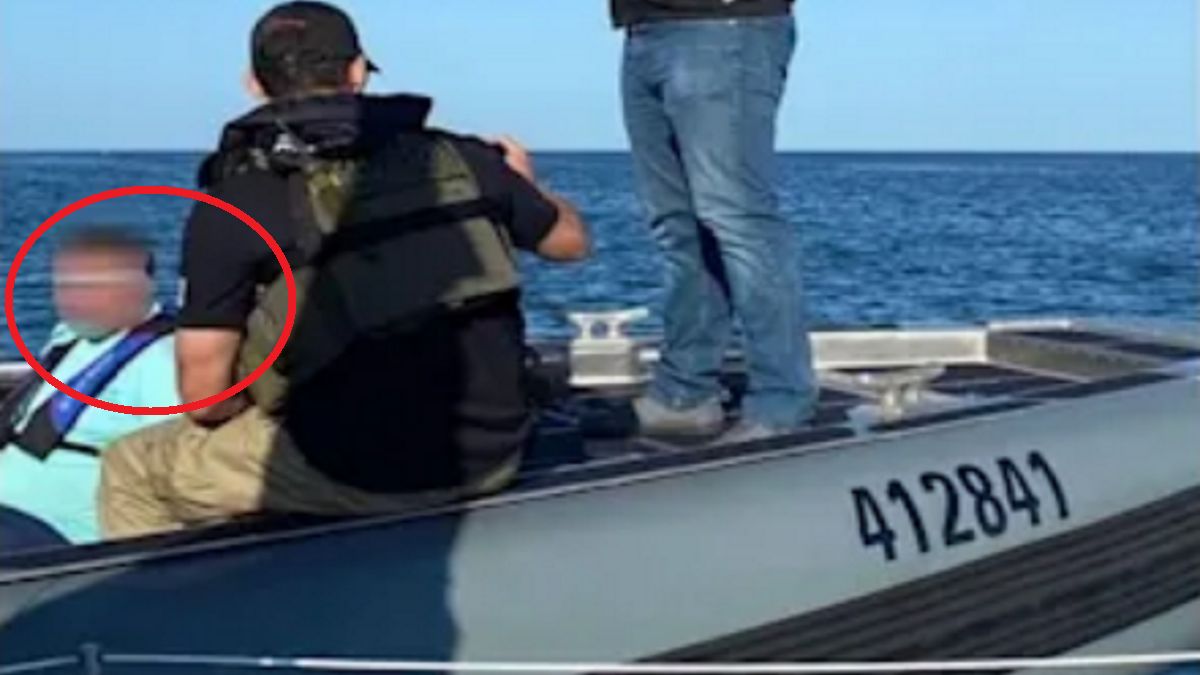 Gwałciciela złapano na jego łodzi.