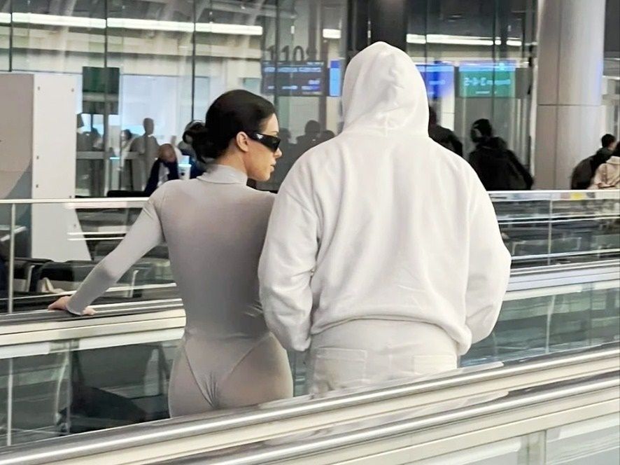 Bianca Censori i Kanye West 