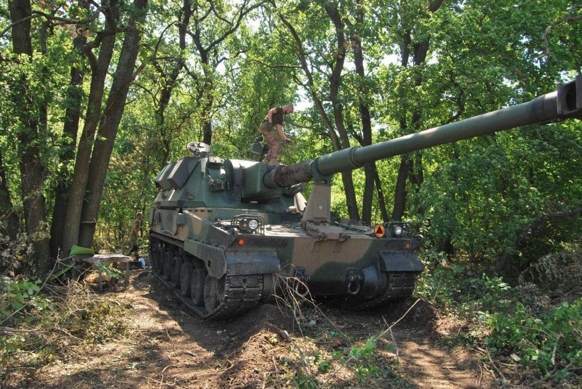 Ukraińcy chwalą polską armatohaubicę AHS Krab 