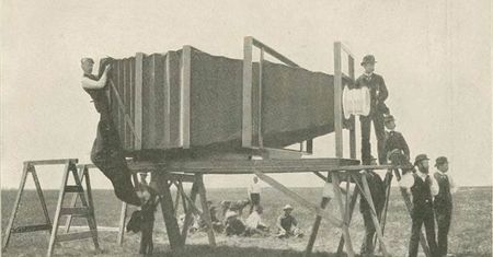 Największy aparat świata powstał w 1900 roku