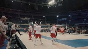 Pod siatką: Zobacz, co się działo na meczu Polaków. "Pomagają nam"