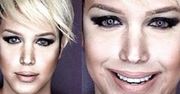 Za pomocą makijażu przeobraża się w gwiazdy