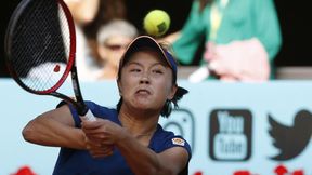WTA Nanchang: Shuai Peng z problemami w II rundzie, awans Su-Wei Hsieh