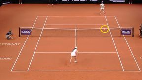 Rywalka grała już z kontuzją. Nieprawdopodobna wymiana w meczu Świątek (WIDEO)