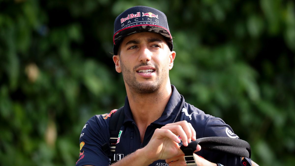 Daniel Ricciardo przed GP Singapuru