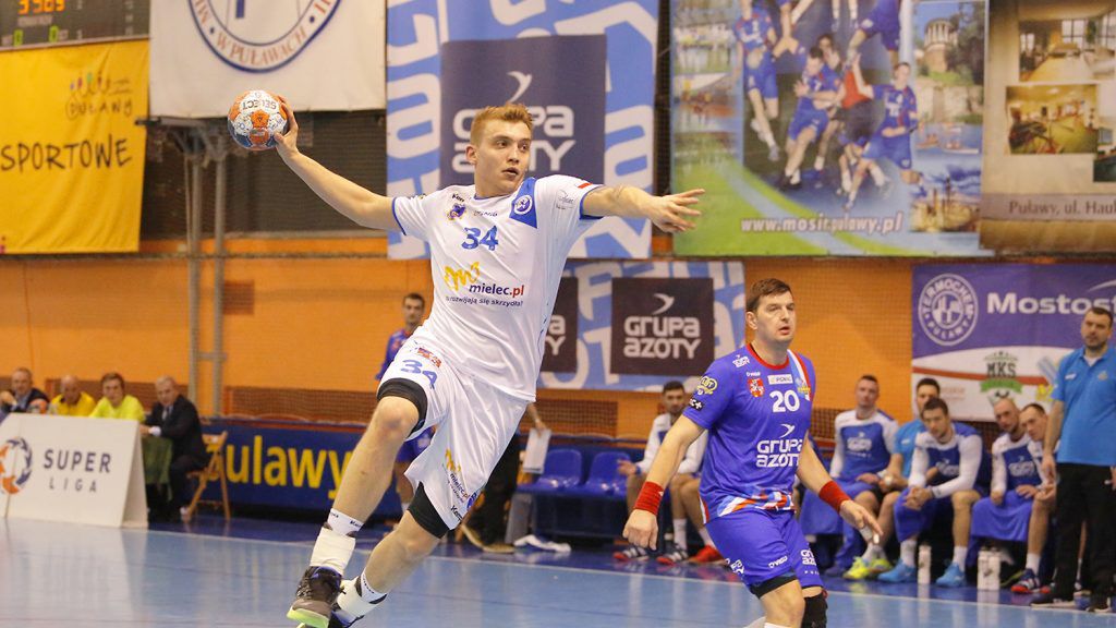Materiały prasowe / PGNiG Superliga / Na zdjęciu: Bartosz Kowalczyk w barwach Stali Mielec