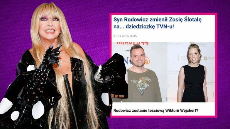 10 lat temu syn Rodowicz spotykał się z dziedziczką stacji TVN