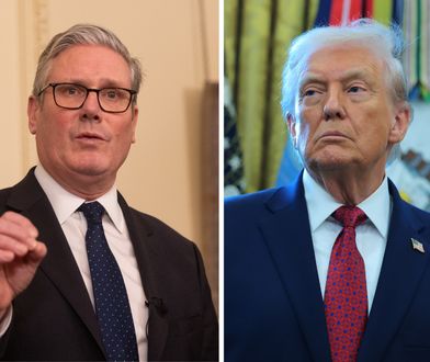 Starmer rozmawiał z Trumpem o Ukrainie. "Spostrzeżenia na temat wojny"