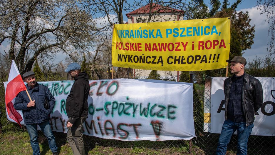 Rolnicy grożą blokadami torów przy granicy