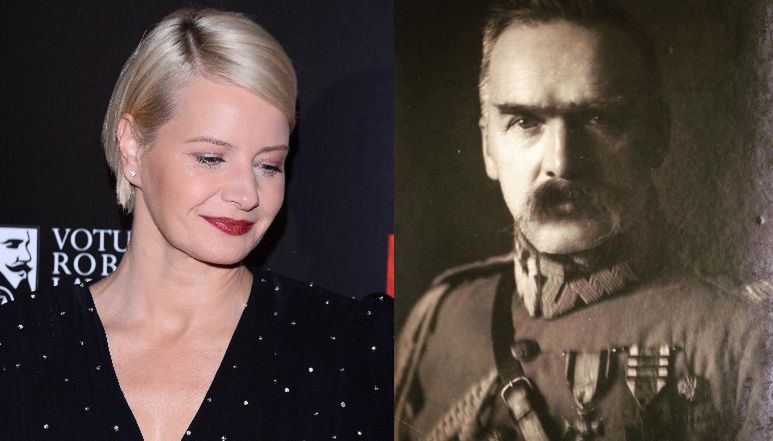 Małgorzata Kożuchowska cytuje marszałka Józefa Piłsudskiego