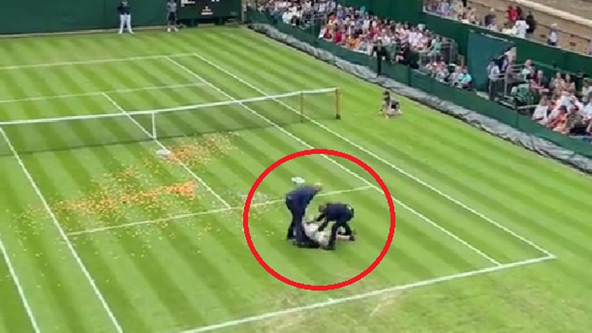 kolejny incydent podczas Wimbledonu