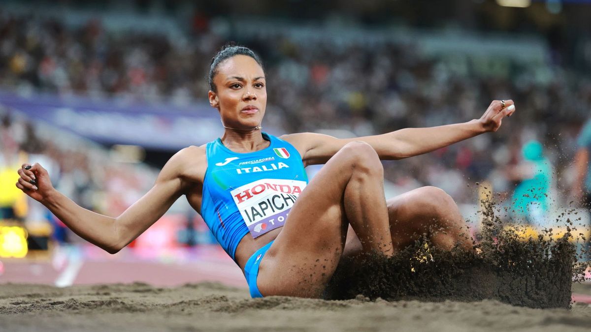 PAP/EPA / ALEX PLAVEVSKI / Na zdjęciu: Larissa Iapichino