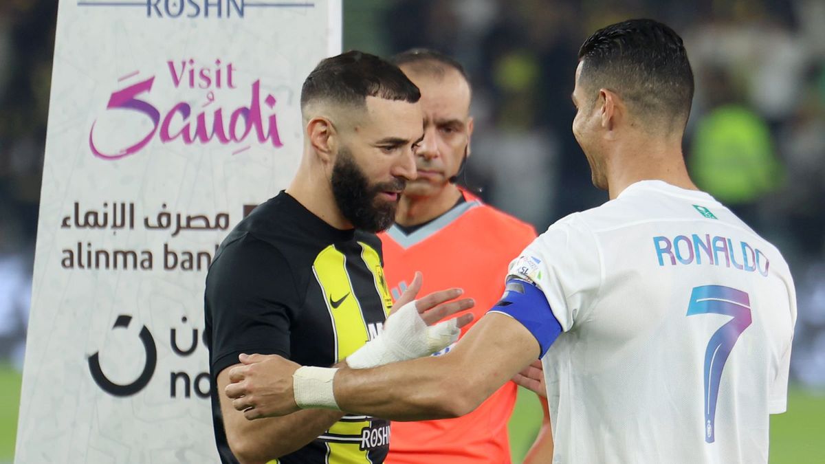 Getty Images / Yasser Bakhsh / Karim Benzema i Cristiano Ronaldo