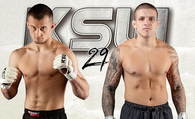 Starcie Sowińskiego z Bakocevicem otworzy kartę główną KSW 29 (fot. kswmma.com)