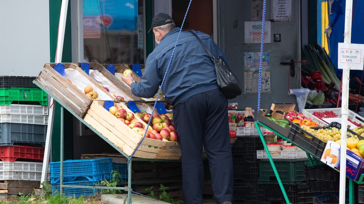 zakupy bazar ceny warzywa owoce warzywniak inflacja 